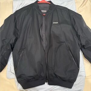 OA Black Bomber Jacket